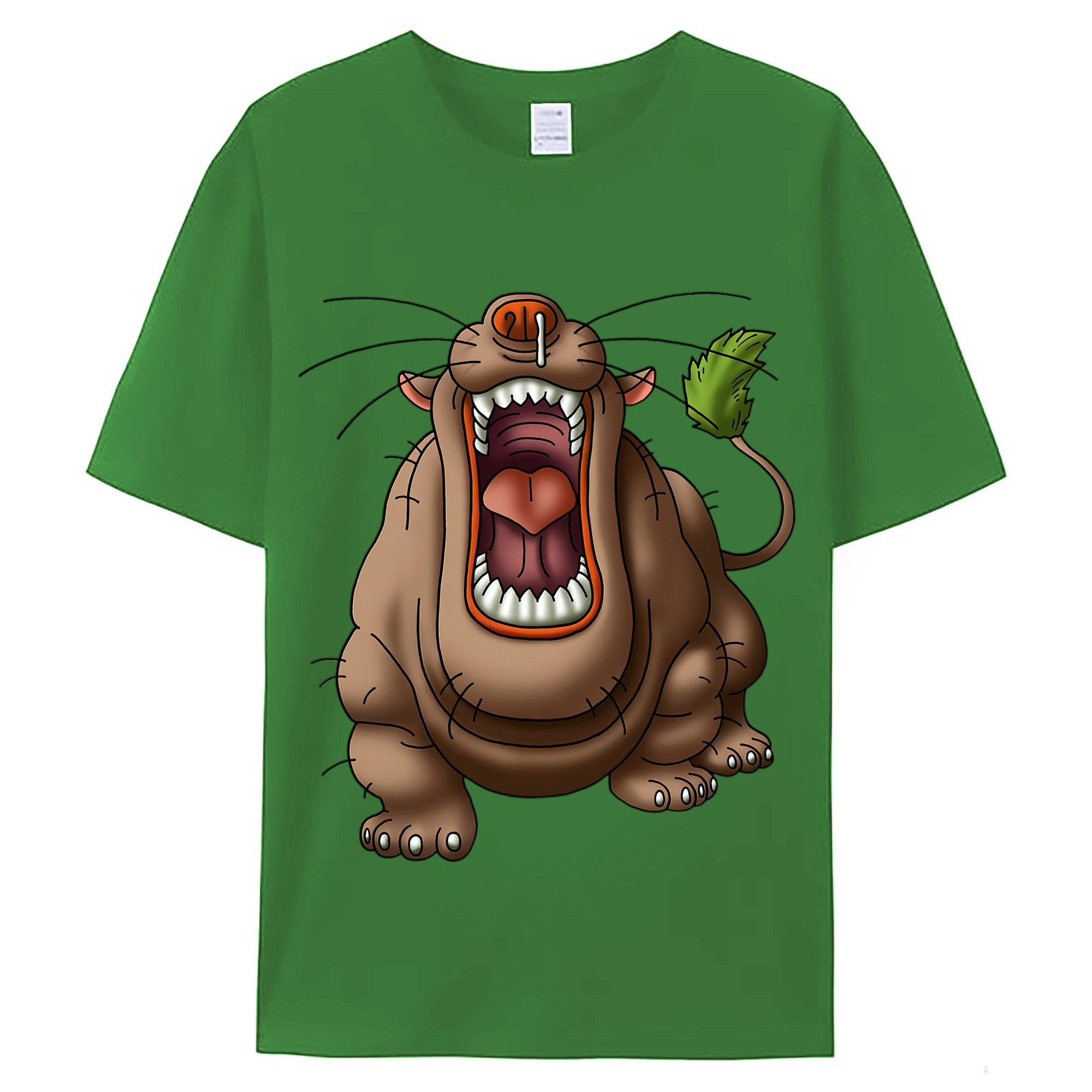 （画像用） ドラゴンクエスト Doragon Kuesuto Dragon Quest レディースカジュアルプリントTシャツ（綿100％）